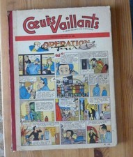 Album Coeurs  vaillant   N° 26   1957  du  6/01 au 31/ 03 