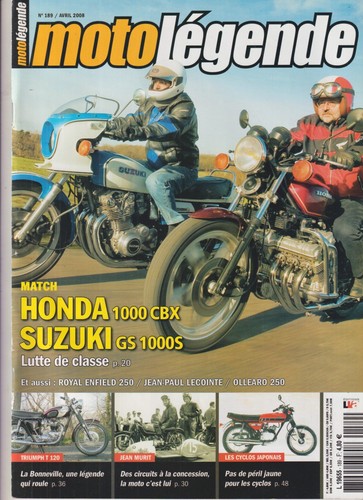 Moto legende 189 honda - legende, 1000