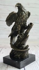 Statue Sculpture Aigle Oiseau