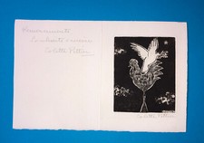 carte de voeux ancienne -