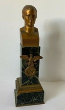 Napoléon, Bonaparte, superbe petit buste ancien en bronze signé Canova