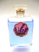 Flacon de parfum ancien H