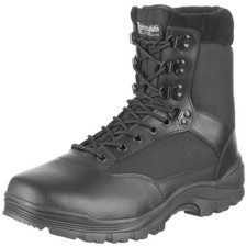 SWAT HOMMES PATROUILLE TACTIQUE NOIR COMBAT POLICE SÉCURITÉ ARMÉE BOTTES DE CUIR