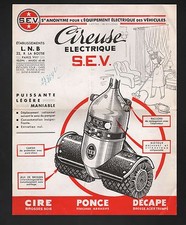 PARIS (VIII°) EQUIPEMENT ELECTRIQUE / CIREUSE ELECTRIQUE "S.E.V." Ets. L.N.B.