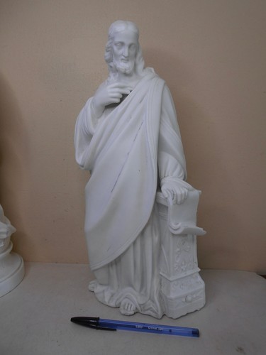 Ancienne grande statue christ - statue,