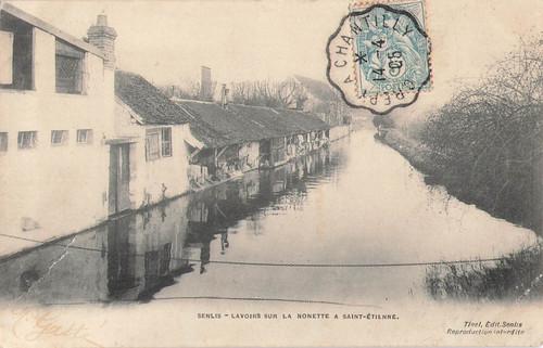 Senlis lavoirs pli 4968 - senlis,