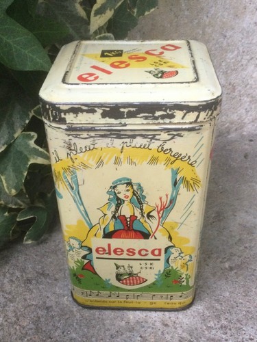 Ancienne boite publicitaire - boite,