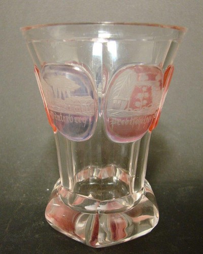 Biedermeier gobelet avec - -,