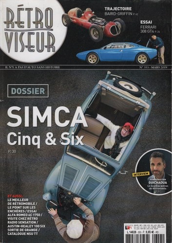 Retroviseur 353 simca 6 - retroviseur, 5