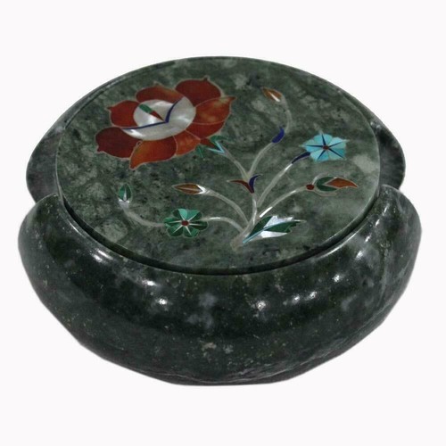 Vert marbre coaster set - marbre, pierre
