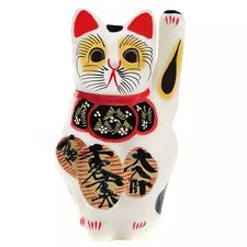 Mini Figurine 1. Toyooka Hariko Maneki Neko Museum Official Maneki Neko