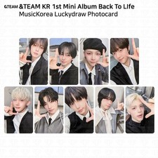 &TEAM KR 1st Mini Album Back