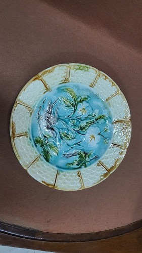 Assiette barbotine decor - assiette,