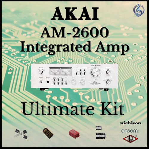 Akai 2600 integrated amp - am-2600,