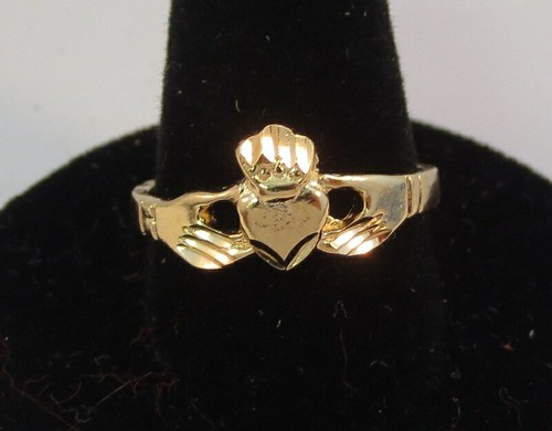 Bague claddagh irlandaise - bague,