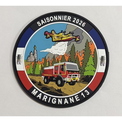 Ecussons pompiers saisonnier - ecussons,
