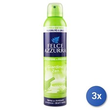 3X Felce Azzurra Spray Pour Ambiances Jardin Zen 250 Ml