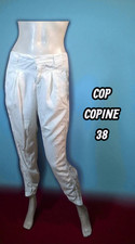 Cop Copine Taille 38 pantalon blanc femme modèle Zebrer