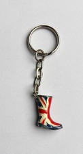 Mini Porte clés Botte drapeau anglais Grande Bretagne /04