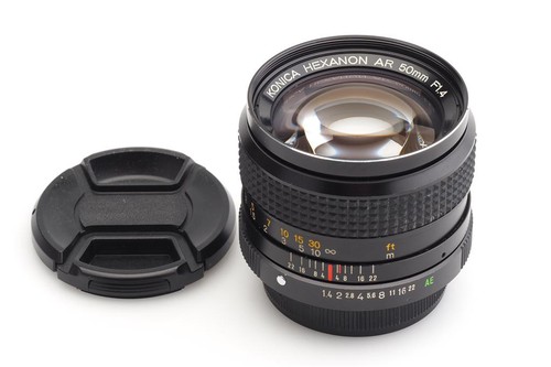 Konica hexanon 4 - hexanon, 1.4/50mm