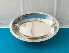 Panière corbeille à pain CHRISTOFLE modèle ONDULATION VIBRATION métal argenté