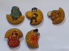lot 5 pins differents bonbon