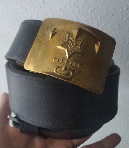 Authentique ceinture militaire - authentique,