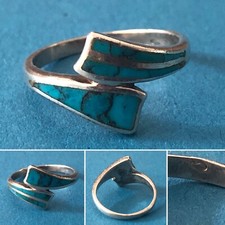 Ancienne bague argent avec - bague,