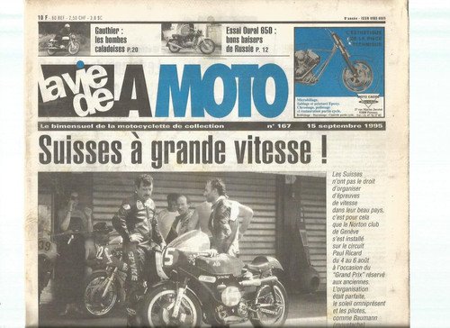 Vie moto n - vie, n°167