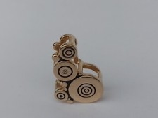 Pendentif Pierre Lang doré