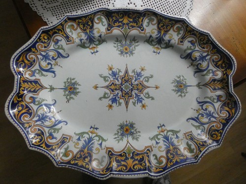 Exceptionnel plat desvres - plat,