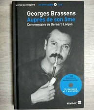 BRASSENS Auprès de son âme Livre + 1 CD