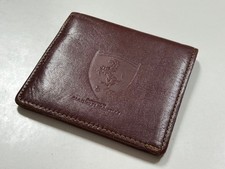 Ferrari Leather Wallet Brown