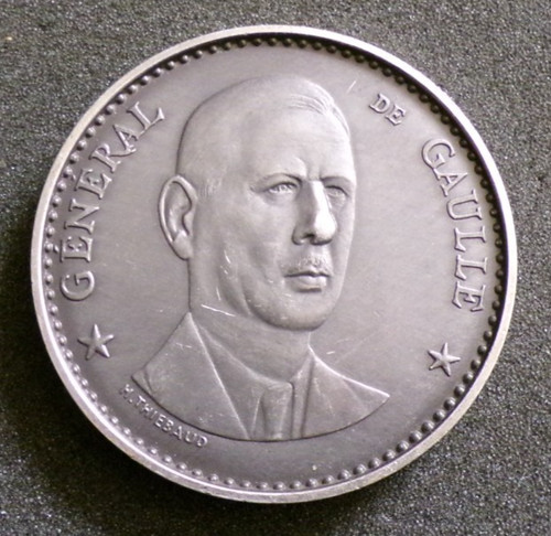 Médaille général gaulle - médaille,