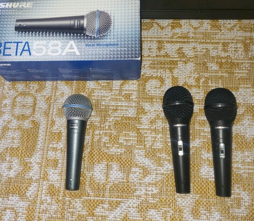 Mic bundle shure beta 58a - bundle!,