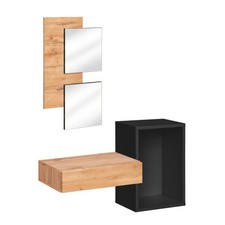 Ensemble Meubles Dressing Design "Easy" 170 cm Noir