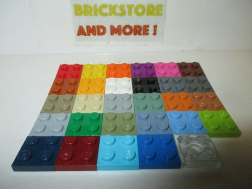 Lego plate plaque - 2x2,