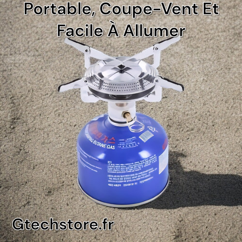 Cuisinière gaz camping - à,