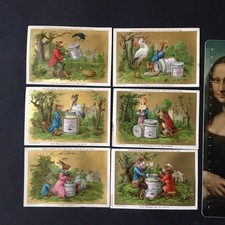 LIEBIG S128 6 Chromos Dorés