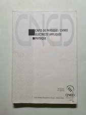 Capes de physique / chimie electricite appliquee | Etat correct