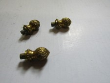 lot de 3 pommes de pin en bronze
