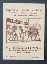 Carte de visite MISSISTRANO