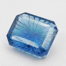 40 ct de topaze bleue