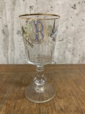 Ancien verre Émaillé Émail