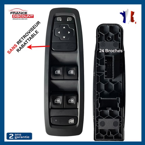 Commande bouton leve vitre - commande,