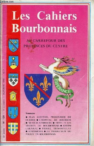 Les cahiers bourbonnais 129 - les,