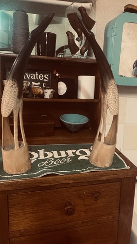 Corne sculptée - corne,
