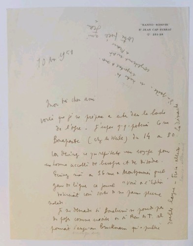 Jean cocteau lettre - –,