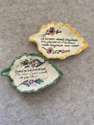 Petites céramiques signées - petites,