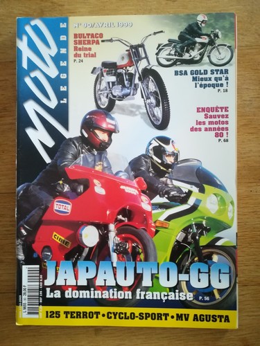Ag083 moto légende 1999 90 - 1999, n°90
